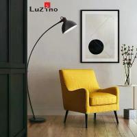 ราคา LUZINO โคมไฟตั้งพื้น LUCA สีดำ รุ่น LUCA & LLOYD ดีไซน์โมเดิร์น วัสดุเหล็กอบสีดำ ใช้หลอดไฟ E27 40W 220V รองรับ LED ควบคุมด้วยสวิตช์ ขนาด 25x80x160 ซม. (1734288446450140996)