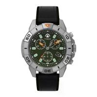 ราคา TIMEX TW2W16100 นาฬิกาข้อมือผู้ชาย รุ่น TW2W16100,สายหนัง, สีดำ (1730350731663149843)