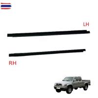 ราคา ยางรีดน้ำ ด้านนอก R+L คิ้วรีดน้ำ ซ้ายและขวา สีดำ จำนวน 2ชิ้น toyota tiger Hilux Ln166 D4D โตโยต้า ไทเกอร์ 2 ประตู ไทเกอ (1733091590039438365)