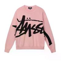 ราคา Stussy เสื้อสเวตเตอร์สตัสซี่คลาสสิก สีดำ ชมพู ทรงหลวม ดีไซน์โดดเด่น (1733361281630766097)