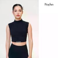 ราคา High neck crop - MIST เสื้ออกำลังกายแขนกุด High neck crop สีดำ (1733135829466646075)