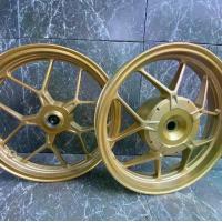 ราคา [COD] ล้อแม็ก Click125i /PCX ขอบ 1.85/2.15x14 นิ้ว หน้าดิสหลังดั้ม ลายก้ามปู สีทอง แถมลูกปืน โช็ค okd ลูกสูบ 67 เครื่อง 125 วาล์ว ลูก 60 ครัช กระเทย 110 (1732910289544316278)