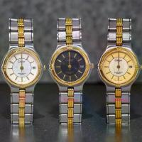 ราคา นาฬิกาข้อมือควอตซ์ Cadet รุ่น 25815m สำหรับผู้ชาย ขนาดตัวเรือน 35 มม.25815L นาฬิกาผู้หญิง ขนาดตัวเรือน 28 มม.ตัวเรือน, กรอบ, หน้าปัด, สายสแตนเลส, 2 คิง, สีทอง-เงิน (1733990718467901210)