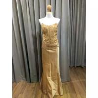 ราคา ชุดราตรียาว รหัสBDR สีทอง (มือสอง) (1734283198769169828)