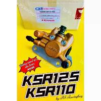 ราคา ☬ปั้มดิสก์เบรคหน้าล่าง KSR125 ,KSR110 ,KSR ทุกรุ่น พร้อมผ้าดิส+ขาจับปั้ม สีทอง อย่างดีCKT(KAWASAKI) ปั้มดิสเบรคหน้าksr✳ (1733173614814070087)