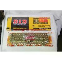 ราคา มีบริการเก็บปลายทาง โซ่ 428 132ข้อ สีทอง ข้อหนา DID Japan ญี่ปุ่น Yamaha R15 M-Slaz Honda Sonic CBR150 KR150 GTO RXS RXZ TZR VR150สินค้าใหม่ (1734177491342231164)