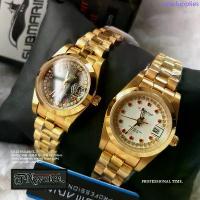 ราคา us submarine รุ่น SUB-101LD นาฬิกาผู้หญิง นาฬิกาข้อมือ สายสแตนเลสแท้ สีทอง มีวันที่ กันน้ำ100 จัดส่งเฉพาะจุด (1733269062223758677)