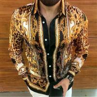 ราคา เสื้อเชิ้ตแฟชั่นสำหรับผู้ชาย มาใหม่ เสื้อสูท สีทอง แดง และม่วง เสื้อเชิ้ตติดกระดุม ทันสมัย หรูหรา นุ่ม สบาย มีไซส์ใหญ่ Man Clothing (1731072616658209090)