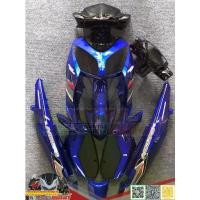 ราคา ✭ชุดสี YAMAHA NOUVO MX สีน้ำเงิน งานเทียม ทำสีระบบ 2K♖ (1734340739446245350)