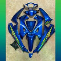 ราคา ชุดสีเวฟ125S Wave125S หัวเถิก สีน้ำเงิน เฟรมงานABS (1733882143616435559)