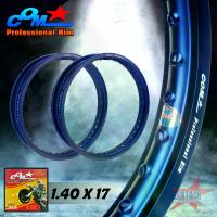ราคา [COD] วงล้ออลูมิเนียม ล้อคอม 1.40 X 17 สีน้ำเงิน ขอบเรียบ กล่องเหลือง ล้อคอมโปร PROFESSINAL RIM ขนาด 1.40 ขอบ 17 100% ล้อขอบ17 ล้อมอเตอร์ไซค์ สำหรับรถจักรยานยนต์ (1732379215331362559)