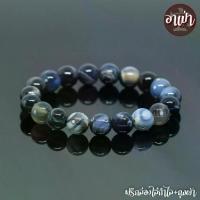 ราคา หินบลูอายส์อาเกต หินโมรา สีน้ำเงิน Blue Eyes Agate ขนาด 10 มิล หินแท้ 100% หินดวงตาสวรรค์ หินสีน้ำเงิน หินมงคล (1733936178899027054)