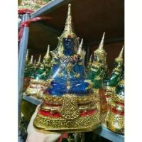 ราคา พระแก้วมรกต พระจักรพรรดิ์ 5 นิ้ว สีน้ำเงิน ฤดูร้อน ปลุกเสกแล้วบูชาได้เลย (1733875471873705438)