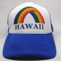 ราคา หมวกแก๊ปทรัคเกอร์สไตล์วินเทจฮาวาย สีน้ำเงิน (1734071266744370438)