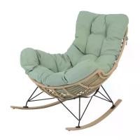 ราคา [จัดส่งพร้อมประกอบ*] [ผ่อน 0 เปอร์เซ็นต์*] HomePro เก้าอี้พักผ่อน SPRING ROCKING SERENE สีเขียว แบรนด์ :SPRING (1730590544048196105)
