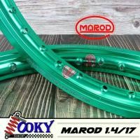 ราคา ล้อ MAROD 1.40 X 17 ขอบเรียบ วงล้อ ขนาด1.4ขอบ 17ลิขสิทธิ์แท้ สีเขียว วงล้ออลูมิเนียมสำหรับรถจักรยานยนต์ (1733551414112126798)