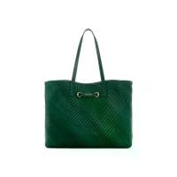 ราคา GUESS กระเป๋า VIKKY II LARGE 2 IN 1 TOTE รุ่น GW931829 สีเขียว (1731322891127589638)