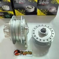 ราคา ชุด4ชิ้น ดุมเดิม สีบรอนซ์ CNC เวฟ110i 2009-2025 ดุมหน้า + ดุมหลัง + ฝาเบรค สีเงิน CNC + ดุมสเตอร์ สีเงิน CNC เวฟ125 QTP (1734226987340695126)