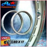 ราคา COD วงล้ออลูมิเนียม COM ล้อคอม 1.40 X 17 สีเงิน ขอบเรียบ กล่องเหลือง ล้อคอมโปร COM PROFESSINAL RIM ขนาด 1.40 ล้อขอบ17 ของแท้ (1733274694814107010)