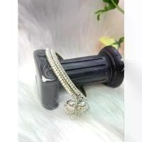 ราคา กำไลอินเดีย2วง/สีเงิน/กำไลสวมนะค่ะ (1734012874896671859)