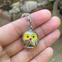 ราคา 【ส่งฟรี】 ✮กระพรวนนกฮูกญี่ปุ่น(สีเงิน) เครื่องรางโชคดี [เครื่องรางญี่ปุ่น]✲ (1733856119747610017)