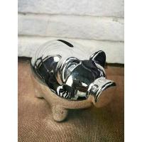 ราคา กระปุกออมสินเซรามิก สีเงิน (1730446486506277296)