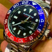 ราคา นาฬิกา Us Submarine รุ่น J-219MD นาฬิกาข้อมือชาย สายเหล็ก สีเงิน หน้าปัดพรายน้ำ มีวันที่ กันน้ำ 3ATM พร้อมกล่อง (1732263074894743325)