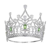 ราคา มงกุฎดอกไม้ มงกุฎคริสตัล สีเงิน ขนาดใหญ่ สําหรับเจ้าสาว งานแต่งงาน (1733809922295366930)