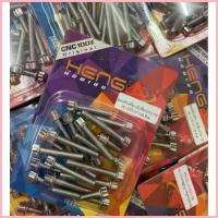 ราคา ขาย ชุดน็อตเครื่อง น็อตแคร้ง (หัวเฟือง) Wave 125S-R, Wave 125i ไฟเลี้ยวบังลม MSX สแตนเลสแท้100% สีเงิน ( ซ้าย-ขวา ) 21 ตัว (1733358186820633884)