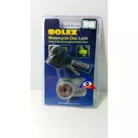 ราคา 【COD】 กุญแจล็อคดิสเบรคมอเตอร์ไซค์ SOLEX รุ่น 9025 สีเงิน ล็อคจักรยานยนต์ ล็อคมอเตอร์ไซด์ ล็อคบิ๊กไบค์ (1733019871395284104)