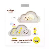 ราคา CODMother's Corn จานซิลิโคนก้อนเมฆ สีเทา Gureumi Platter GreyTikTok (1732985166293338034)