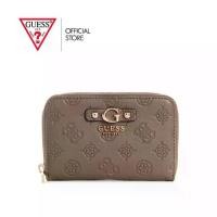 ราคา [COD] GUESS กระเป๋าสตางค์ผู้หญิง รุ่น PD 9529140 GERTY SLG MEDIUM ZIP AROUND สีเทา (1732312523323770637)