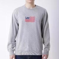 ราคา LEE เสื้อสเวตเชิ้ตผู้ชาย รุ่น LE F525MPULF06 สีเทา (1733423255817651717)