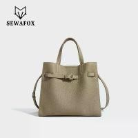 ราคา กระเป๋าถือลำลองแฟชั่นสตรี, Sewafox, กระเป๋าสะพายไหล่และกระเป๋าสะพายข้างที่เรียบง่าย, สีน้ำตาล, สีเทา, สีฟักทอง, สีคาราเมล (1732521737107834356)