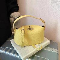 ราคา กระเป๋าถือแฟชั่นสตรี, แบรนด์เฉพาะ, นุ่มและหลากหลาย, กระเป๋าสะพายไหล่, กระเป๋า Messenger, 2025, สุดฮอต, สีเหลือง, กระเป๋าถังแบบพกพา, กระเป๋าสตรี (1732735844003645112)