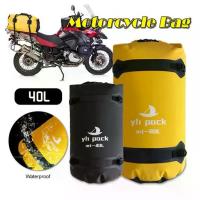 ราคา [COD] [Tiktok]กระเป๋ามัดหลังกันน้ำ ขนาด 40L กระเป๋าติดท้ายมอเตอร์ไซค์กันน้ำ กระเป๋ากันน้ำ กระเป๋ามัดหลังกันน้ำกระเป๋าติดมอเตอร์ไซค์ สีเหลือง SP136 (1733235638176614118)