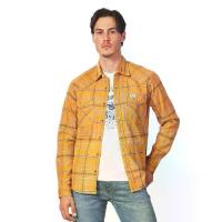 ราคา WRANGLER เสื้อเชิ้ตแขนยาวผู้ชาย คอลเลคชั่น Legend Of Wrangler รุ่น WR S124MSHLN12 สีเหลือง (1730009646396901892)