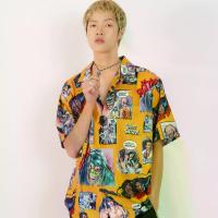 ราคา เสื้อฮาวาย Surreal ลายผีปอบ สีเหลือง ดีไซน์พิเศษ (1732492702277534751)