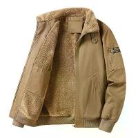 ราคา เสื้อแจ็คเก็ตผู้ชาย TH 2025 มาใหม่ สไตล์หลวม ซับในผ้าฟลีซ คอปกขนเฟอร์ เหมาะสำหรับบิน อบอุ่นและเย็น เหมาะสำหรับฤดูใบไม้ร่วงและฤดูหนาว สีเหลือง เสื้อแจ็คเก็ต Wrangler (1733565215593890845)