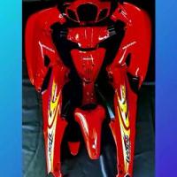 ราคา ชุดสีเวฟ125S Wave125 หัวเถิก กุญแจกลม สีแดง (1733976274045863636)