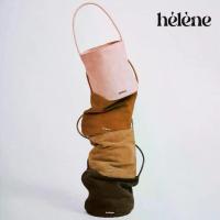 ราคา COD Helene - Suede Mini Bucket กระเป๋าทรงบัคเก็ตหนังกลับ หนังวัวแท้ สไตล์ minimalTikTok (1733602414542751164)