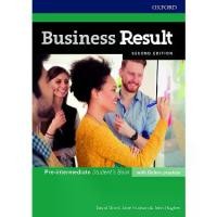 ราคา [ส่งฟรี] Bundanjai (หนังสือ) Business Result 2nd ED Pre Intermediate Student s Book Online Practice (P) (1733710324256572704)