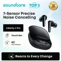 ราคา หูฟัง Soundcore Liberty 4 Pro, Anker, A3954, ลดเสียงรบกวนได้ 3 เท่า, เสียงเชิงพื้นที่ 360 องศา, ชาร์จเร็วขึ้น 2 เท่า (1732072543541365598)