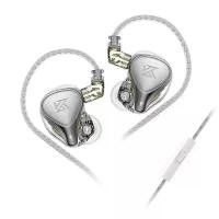 ราคา หูฟัง KZ ZEX Pro Electrostatic Dynamic Balanced in-Ear หูฟังตัดเสียงรบกวนสำหรับกีฬา หูฟังเพลง HIFI ZS10PRO DQ6 CRA DQS (1734194690872018887)