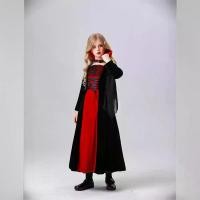 ราคา ใหม่ เอลฟ์ ดรัมเมเยอร์ ผู้ หญิง ดรัมเมเยอร์ ฮาโลวีน เด็ก ชุดเดรสยาวฮาโลวีนสำหรับเด็ก, ชุดแวมไพร์สีแดง, คุกเข่า, ควีนแมวสยองขวัญอนุบาล, ปี 2025 (1732870458734249338)