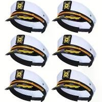 ราคา หมวกกัปตันเรือสีน้ำเงิน 6 ชิ้น หมวกชาวทะเล ปรับขนาดได้สำหรับผู้ใหญ่ เหมาะสำหรับงานปาร์ตี้ทางทหารเรือ เหมาะกับชุดแฟนซี งานเลี้ยงวันเกิด ทริปริมทะเล งานคาร์นิวัลธีมร็อก ฮาโลวีน เทร (1734037732844799037)