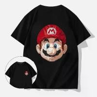 ราคา เสื้อยืด Mario 2023 เกม Super Mario เสื้อยืดแขนสั้น การ์ตูน อะนิเมะ ชุดลำลองสำหรับคู่รัก (1730544470823373320)
