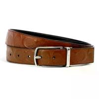 ราคา เข็มขัด COACH 91309 SKINNY BUCKLE CUT-TO-SIZE REVERSIBLE DRESS BELT, 32MM (SVFD2) (1733793897838905147)