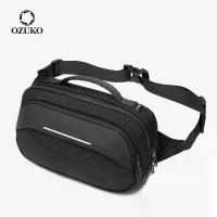 ราคา กระเป๋าสะพายเดินทางสั้น, Ozuko, แบรนด์ใหม่, กันน้ำ, กระเป๋าคาดเอวผู้ชาย, แฟชั่น, กระเป๋าสะพายข้าง, สไตล์ลำลอง, เข็มขัด, เหมาะสำหรับการเดินทางกลางแจ้ง, S (1730362707409406277)