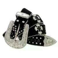 ราคา เข็มขัด PU พลอยเทียม หัวเข็มขัดโลหะผสม สำหรับผู้ชายและผู้หญิง สไตล์คาวบอยและคาวบอย ดีไซน์ประดับเพชร เข็มขัดแฟชั่นสำหรับยีนส์ (1732988296558905031)